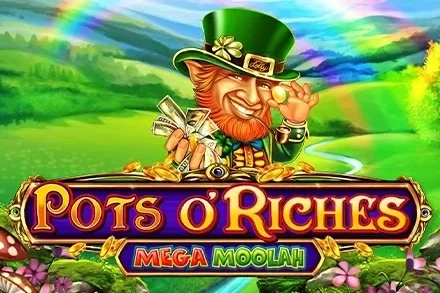 UK sites with Pots O'Riches Mega Moolah