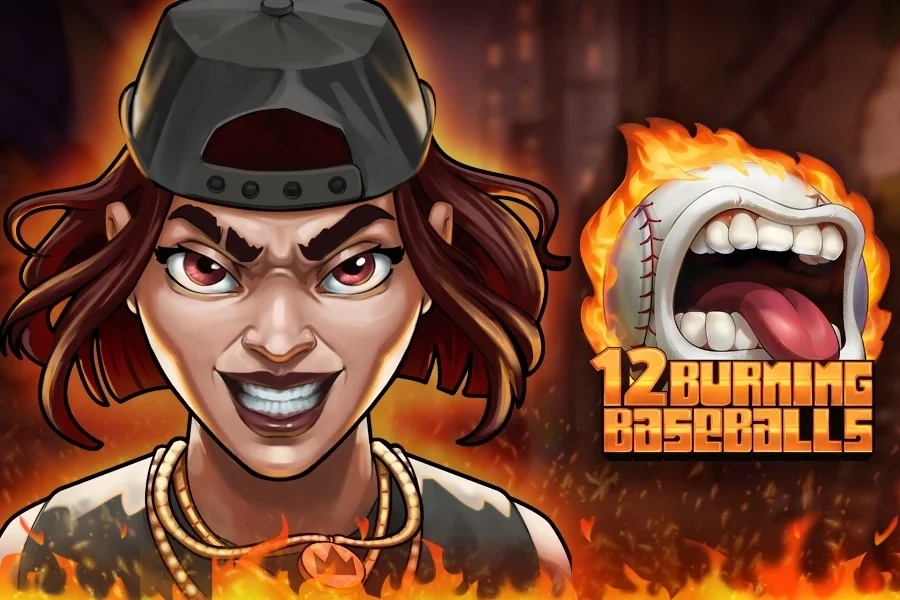12 Burning Baseballs