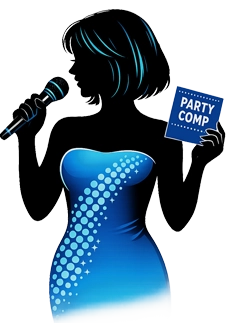 Glitzy Bingo — Party Bingo Events Mascot