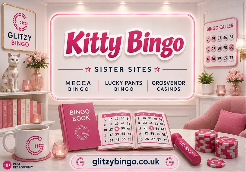 Official Kitty Bingo Sister Sites on Glitzy Bingo