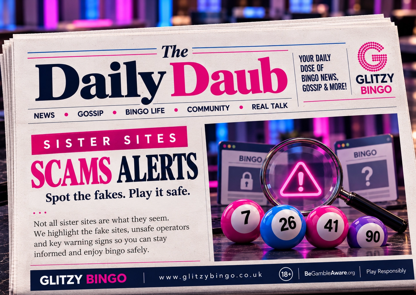 Sister Sites Scam Alert