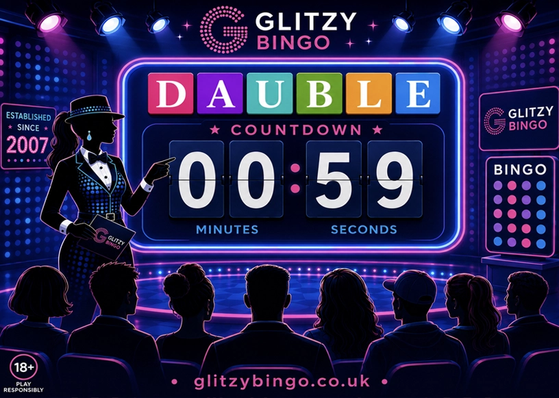 Dauble &mdash; the daily bingo word game by Glitzy Bingo