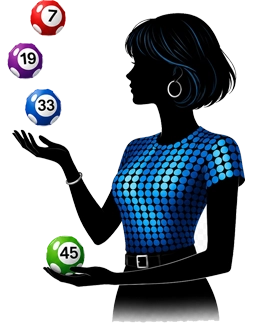 Glitzy Lotto Lady — Glitzy Bingo lottery mascot