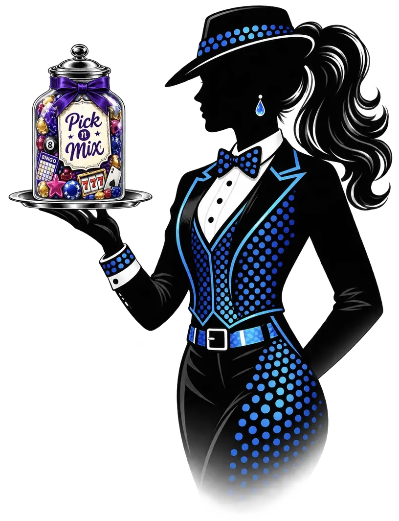 Glitzy Pick 'N' Mix Mascot