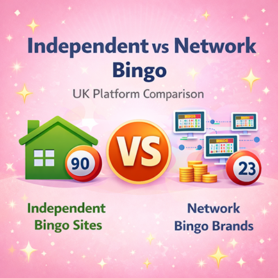 Independent UK Bingo Sites vs Network Brands: How They Really Work guide